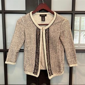 Sophisticated boutique cardigan by MM COUTOURE